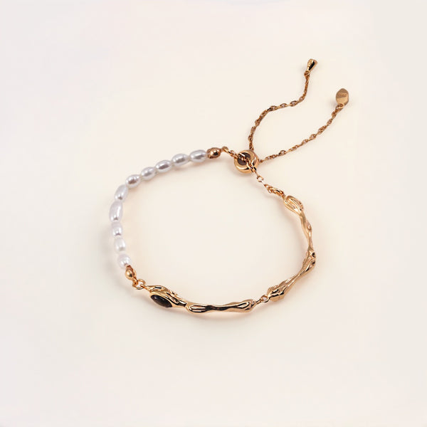 Lava Flow Tiger's Eye Bracelet