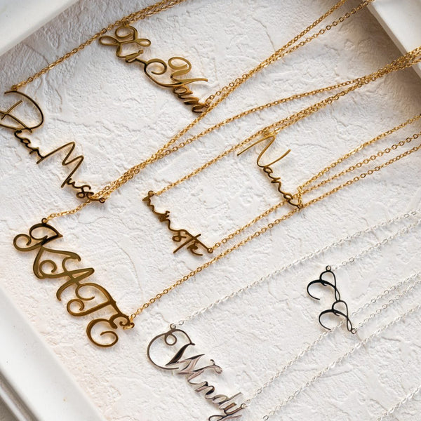 Custom Engraved Memory Necklace