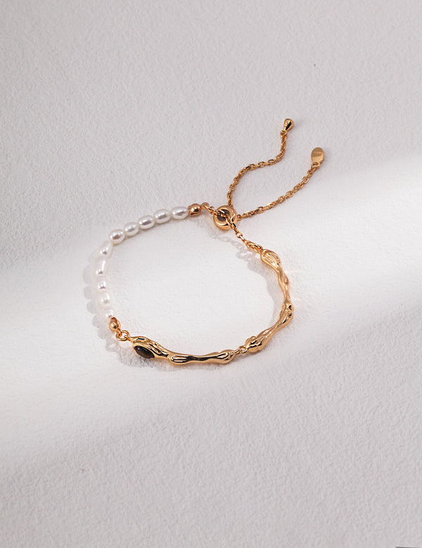 Lava Flow Tiger's Eye Bracelet